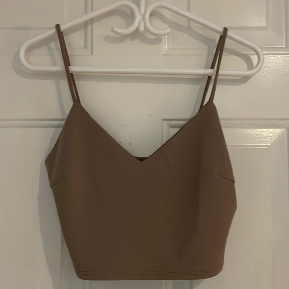 Cute Beige Tank Top